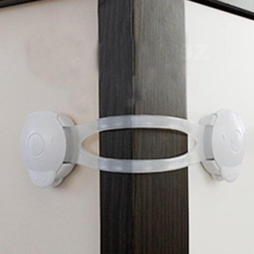 Child Lock Protection Drawer Door Cabinet Cupboard Toilet Safety Locks Baby Kids Safety Care Plastic Locks Infant BabyProtection