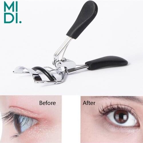 1PC Non-slip Eyelash Curler Black Curl Eye Lash Clip Long-lasting Curling Eye Makeup Ladies Cosmetic Tool Accessories