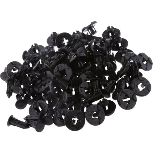 100x Fender Bumper Push Type Clips Retainer Fastener 01553-09321 For Nissan