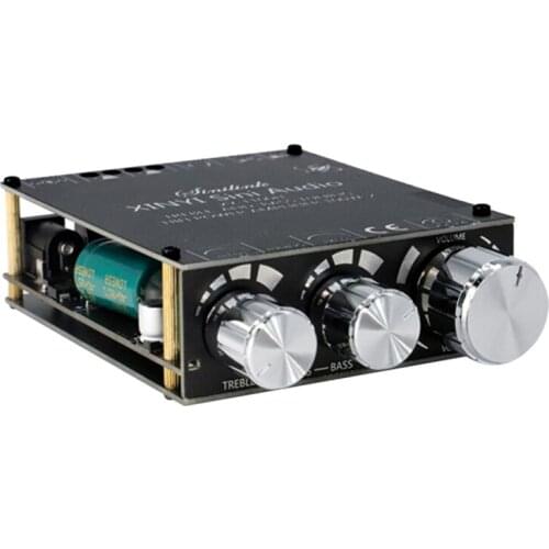 Bluetooth 5.0 TPA3116D2 Module High Bass Adjustment Stereo Digital Amplifier Board Module 100Wx2 Amplifier XY-T100H