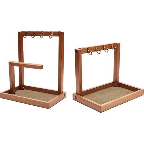 Chic Wooden Key Holder Mails Letter Storage Organizer Desk Decors, Retro Wood