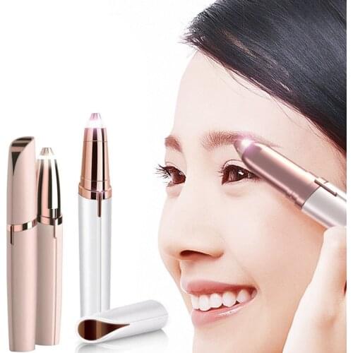 Electric Eyebrow Trimmer, Hair Remover Pencil, Multifunction Shaver, Painless Epilator, Facial Shaver