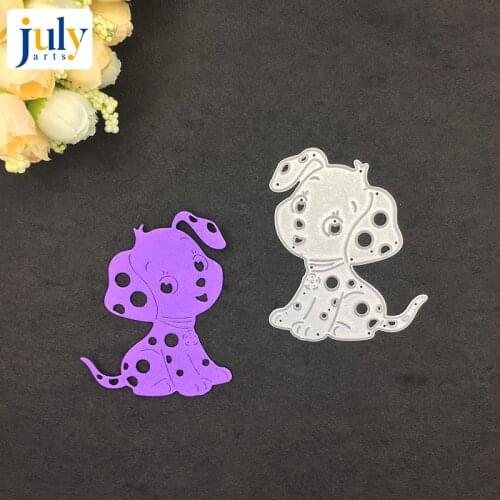 Julyarts Dies for DIY Scrapbooking Embossing Universal Metal Dog Mould Die Cuts Cutting Paper Cards Decorative Crafts