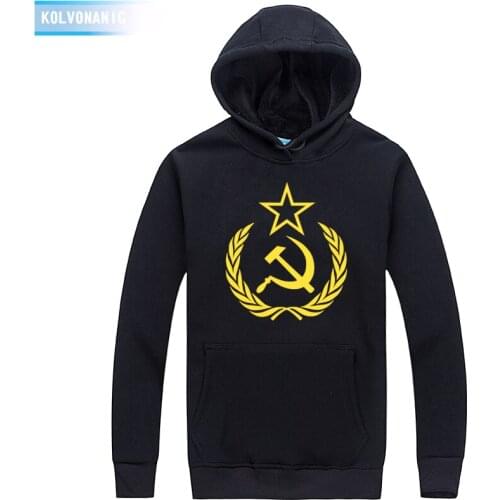 Мужские флисовые толстовки KOLVONANIG China At AliExpress