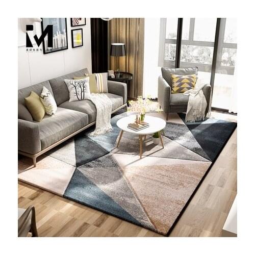 Ins Nordic Carpet Living Room Simple Modern American Tea Table Blanket Bedroom Full Bed Bed Blanket Nordic Wind
