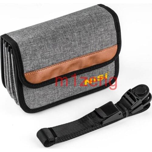 9 pockets 100mm square Lens Filter storage case bag cover box For holds100*100mm 100*150mm filter can be attached to a tripod