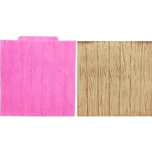 M0732 Tree Bark Line Texture Stripe Fondant Cake Mold Silicone Cake Mold for Kitchen Baking Decoration and Tools