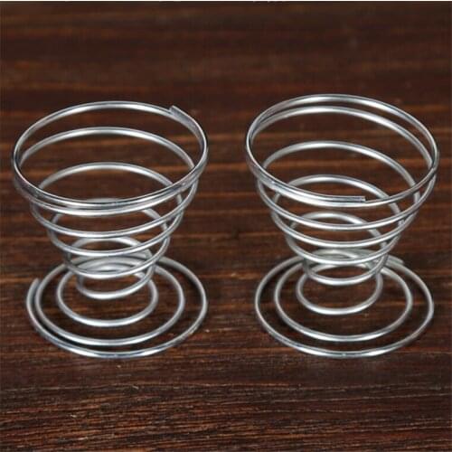 Metal Iron Spring Base Flower Stand Shelf Floor Hollow Shaped Air Plants Home Decor Balcony Flower Plant Holder