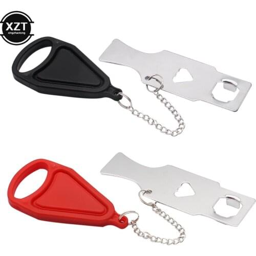 Metal Portable Safety Door Lock Replaces For Addalock Compatible for Travel Lock Anti Theft Security Privacy Hotel Home Room 1pc