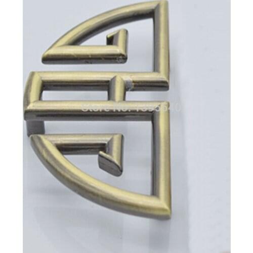 New 64mm Bronze Antique Cabinet Knobs Euro-Style Furniture Solid Creative Vintage Cupboard Closet Drawer Handle Pulls Bars