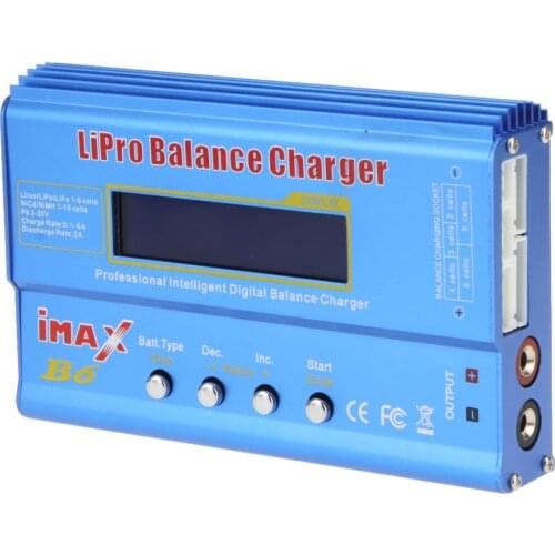 New IMAX B6 80W Lipo NiMh Li-ion Ni-Cd RC Battery Balance Digital Charger Discharger