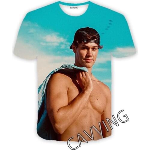 CAVVING 3D Printed Noah Beck Casual T-shirts Hip Hop T Shirts Harajuku Styles Tops Clothing for Men/women