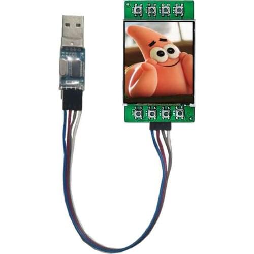 Raspberry Pi Pico 1.44inch LCD Display Module 1.44 inch UART Screen LCD for SMT32/RPI/Arduino