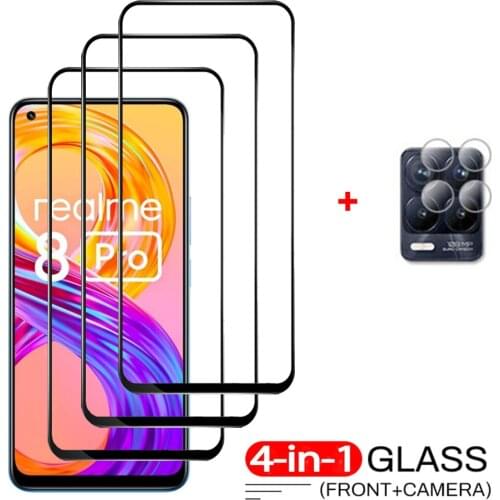 Realme-8, screen protector for realme 8 pro tempered glass film realmi 8pro realme8 pro camera protection realme 8 pro glass