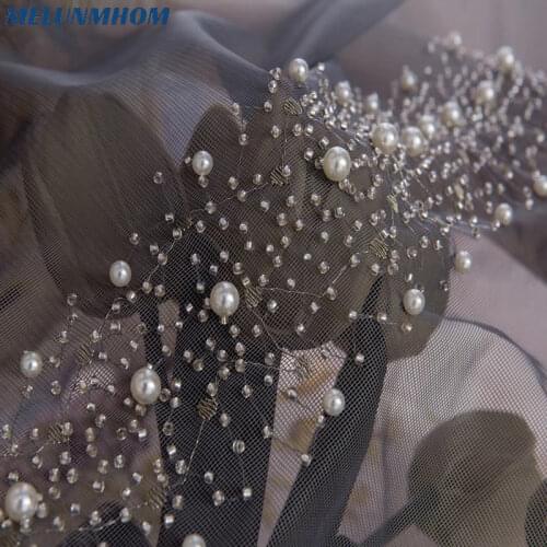 Curtain Dormitorio Luxury Beautiful 3d Series Gray Tulle For Bedroom Diamond Bright Sheer For Living Room