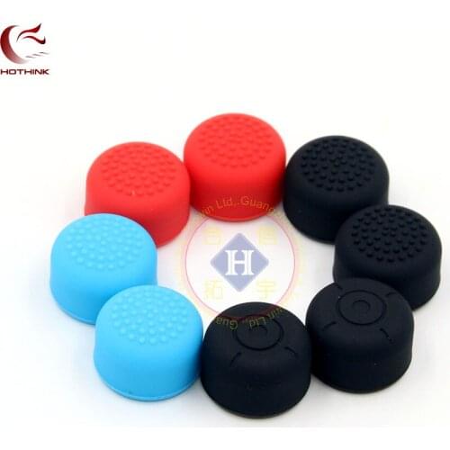 HOTHINK 50pcs/lot heighten Joystick Silicone Analog Grip Thumbstick button cap cover for Nintendo Switch Nintend Switch joy-con