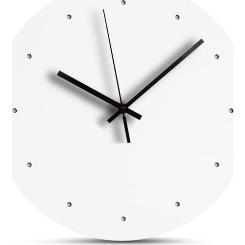 Nordic Modern Wood Wall Clock Round Decorative Wooden Clock Mute Creative Quartz Living Room Hanging Wall Clocks Home Decor