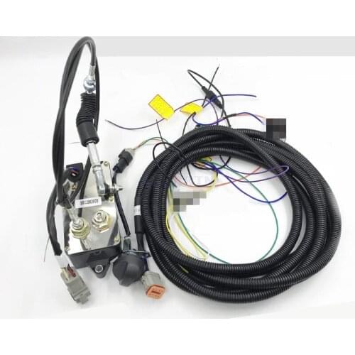 For Daewoo ZX Sany XCMG Excavator Universal throttle motor 24V12V universal start motor Excavator Accessories
