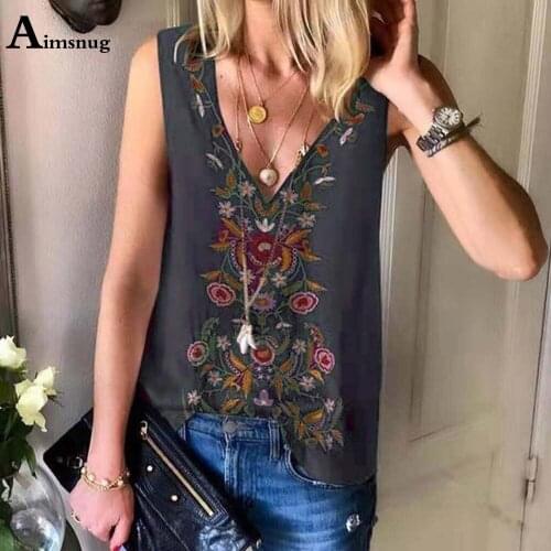 Plus Size 4xl 5xl Women Casual Shirt Long Sleeve Model Flower Print Blouse Sleeveless Basic Tops Female 2021 Summer Loose Shirt