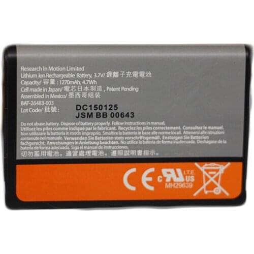 20pcs/lot 1270mAh F-S1 FS1 Replacement Mobile Phone Battery For Blackberry 9800 9810 High Quality batteries