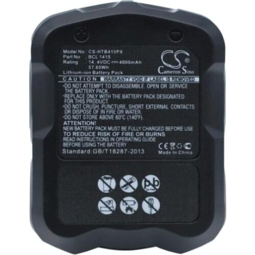 Cameron Sino 4000mah battery for HITACHI C-2 CJ 14DL DH 14DL 20DV DS 14DAF2 14DFL 14DFLG 14DL 14DMR 14DV