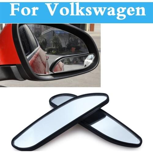 Rectangle HD Car Blind Spot Reversing Rear View Auxiliary For Volkswagen Fox Golf GTI Beetle Bora Eos Golf Plus Golf R