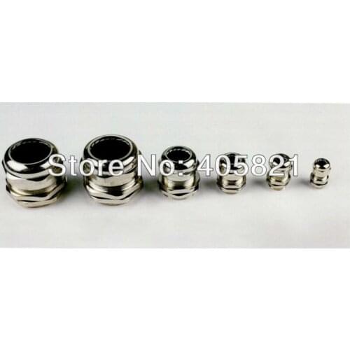 Free shipping!PG19 IP68 Waterproof brass Cable Gland For 10-14mm Cable Range