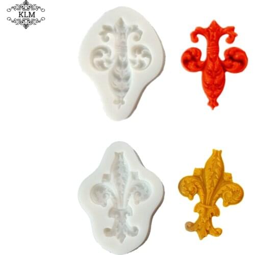 KLM embossed flower bakeable silicone mold DIY cake decoration mold cake silicone baking mold kitchen baking supplies