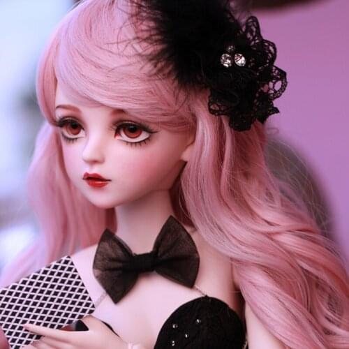 Bjd doll 60cm gifts for girl Silver hair Doll With Clothes Change Eyes NEMEE Doll Best Valentines Day Gift Handmade Beauty DOLL