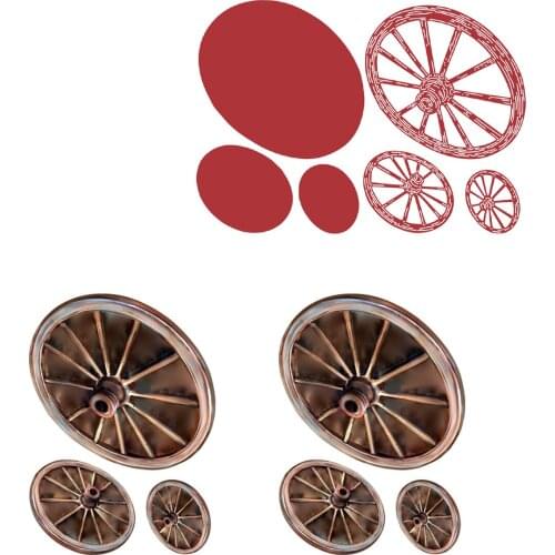 Hot Sale Summer Spoke Metal Cutting Die Scrapbook Embossed Paper Card Album Craft Template Cut Die Stencils New for 2021 Arrive