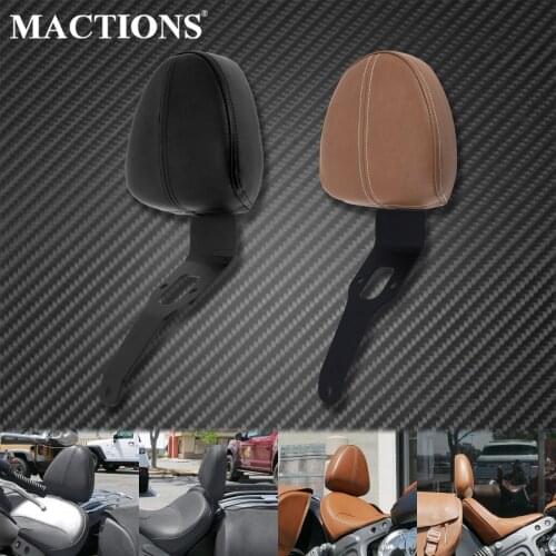 Motorcycle Front Driver Rider Backrest Mounting Kit Support Back Rest Sissy Bar Pad For Indian Scout Sixty 16-2019 Scout 15-19