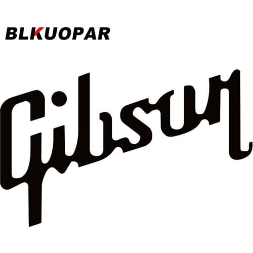 BLKUOPAR for Gibson Car Stickers Vinyl Decals Motorcycle Helmet Windshield Waterproof Surfboard Sunscreen Custom Printing