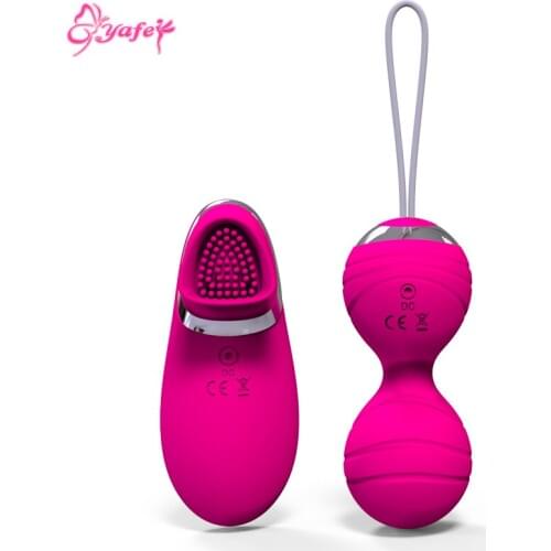 Rechargeable Kegel Ball Vagina tighten Ben Wa Ball Machine Vibrating Eggs Vagina Massage Clitoris Stimulator Adult Sex Products