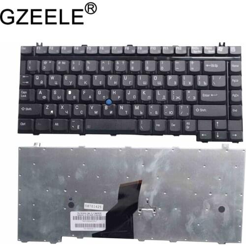 GZEELE russian laptop keyboard for Toshiba M20 TE2000 TE2100 TE2300 TE6100 9000 9100 RU black