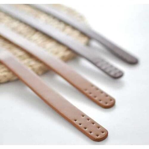 60cm PU Leather shoulder bag Handle Replacement DIY Bag Strap 4 Colors Handbags Belts Strap Bag Accessories