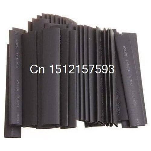 100+-2%pcs 10mm Diameter Red Yellow Green Blue Black White Clear Heat Shrinkable Tube Shrink Tubing 100mm length 2:1