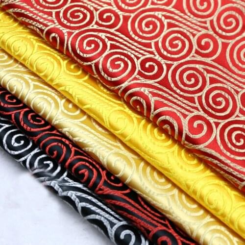 75x50cm Brocade Fabric Damask Jacquard felt tissue Apparel Costume Upholstery Furnishing Curtain Clothing Material patchwork