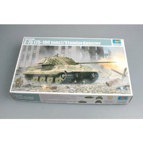Trumpeter 1/35 01538 world war 2 Germany E75 tank kit building model kit E-75