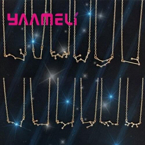 YAAMELI Women's Pendants Zodiac Signs