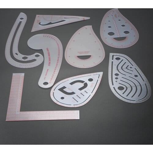 1Pc Multi-style Sew French Curve Metric Ruler Measure For Sewing Dressmaking Ruler Tailor Measuring Tools Cutting Ruler