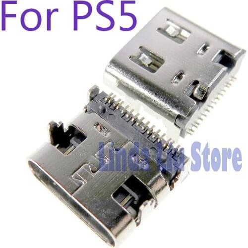 200pcs Charger Socket Ports Type-C For PS5 Micro usb Charger Socket connector for PlayStation 5 Wireless controller