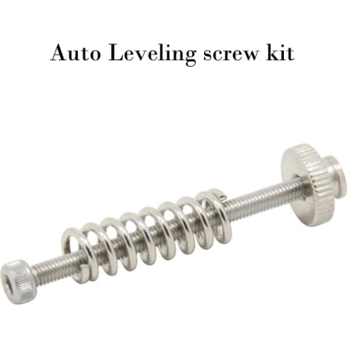 3pcs 3D Printer M3*40 stainless steel Auto Leveling screw kit leveling springs leveling knobs for 3d printers heatbed parts