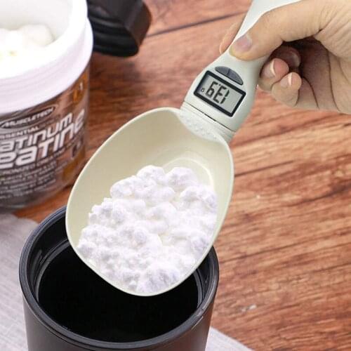 800g/1g Pet Food Scale Cup For Dog Cat Feeding Bowl Kitchen Scale Spoon Measuring Scoop Cup Portable With Led Display Water