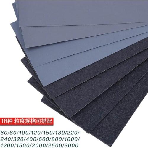 10/20PC 320-7000# Metal Wood Abrasive Tool Waterproof Sanding Paper Wet Dry Polishing Sandpaper Grit Granularity