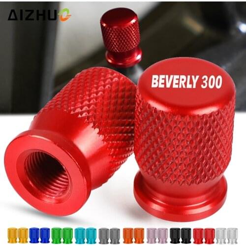Motorcycle CNC Aluminum Tire Valve Wheel Tyre Air Port Cover Cap Accessories FOR PIAGGIO BEVERLY 250 300 2011-2018 BEVERLY300