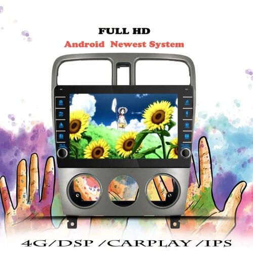 Car Radio For Subaru Forester SG 2002 2003 2004 2005 2006 2007 2008 Android Multimedia Player Navigation GPS DVD Tape Recorder