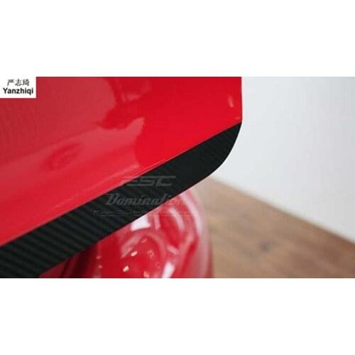 The carbon fiber car sticker of trunk for VW Volkswagen POLO