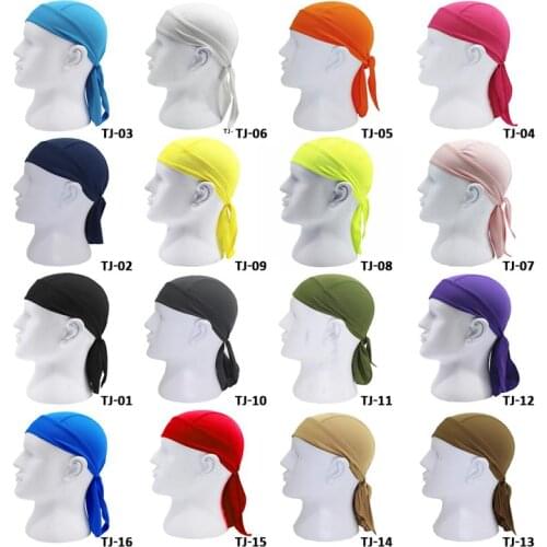 Quick Dry Cycling Cap Head Scarf Summer Men Running Riding Bandana Headscarf Ciclismo Pirate Cap Headband Men Head Scarf
