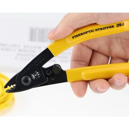 CFS-3 Three-port Optical Fiber Stripping Plier Cutter Tools Optical Fiber Stripping Plier