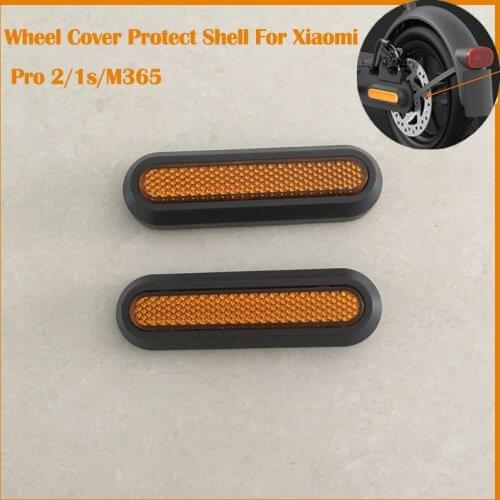 Front Rear Wheel Tyre Shell Case Cover For Xiaomi Mijia M365 Pro Pro2 1S Electric Scooter Accessories Protective Safety Sticker